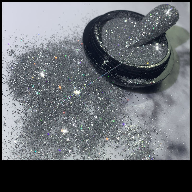 Net Red Vibrato Sparkling Diamond Dust for Nails