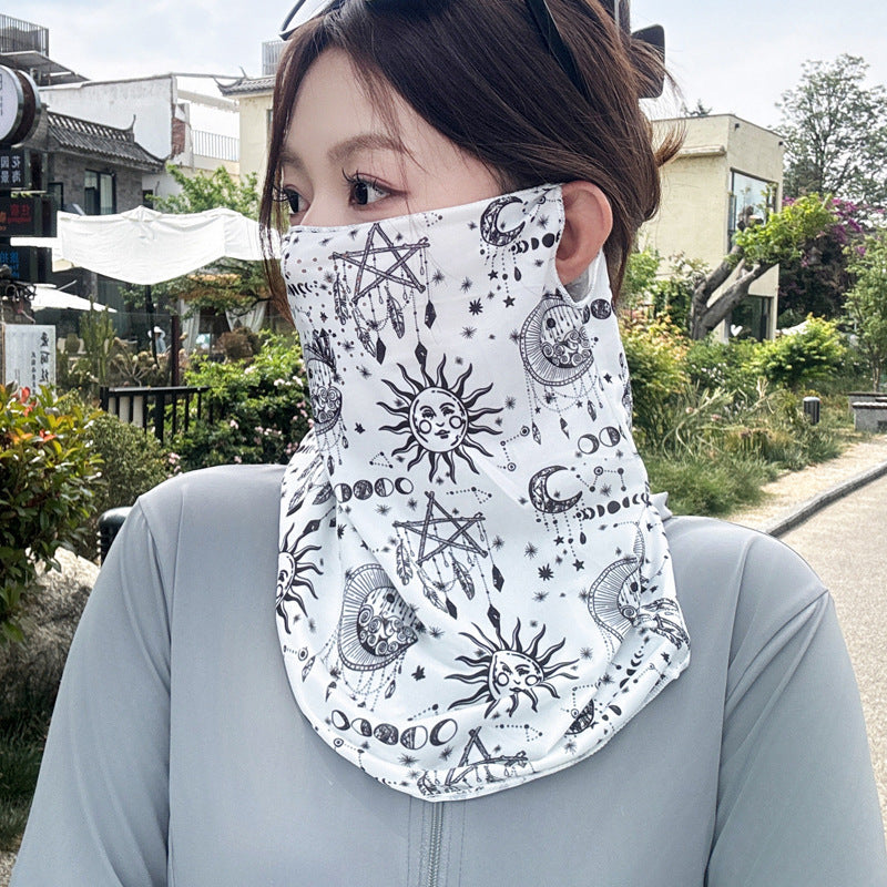 Children's Full Face Cover Sunscreen Mask