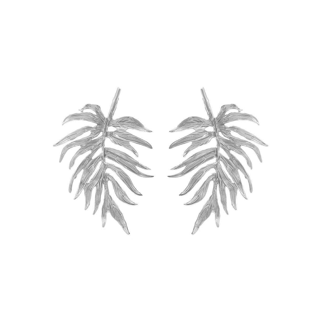 Women's Cold Style Leaf Dangle Earrings