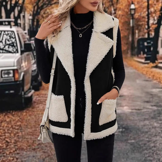 Women's Small Thick Sleeveless Vest