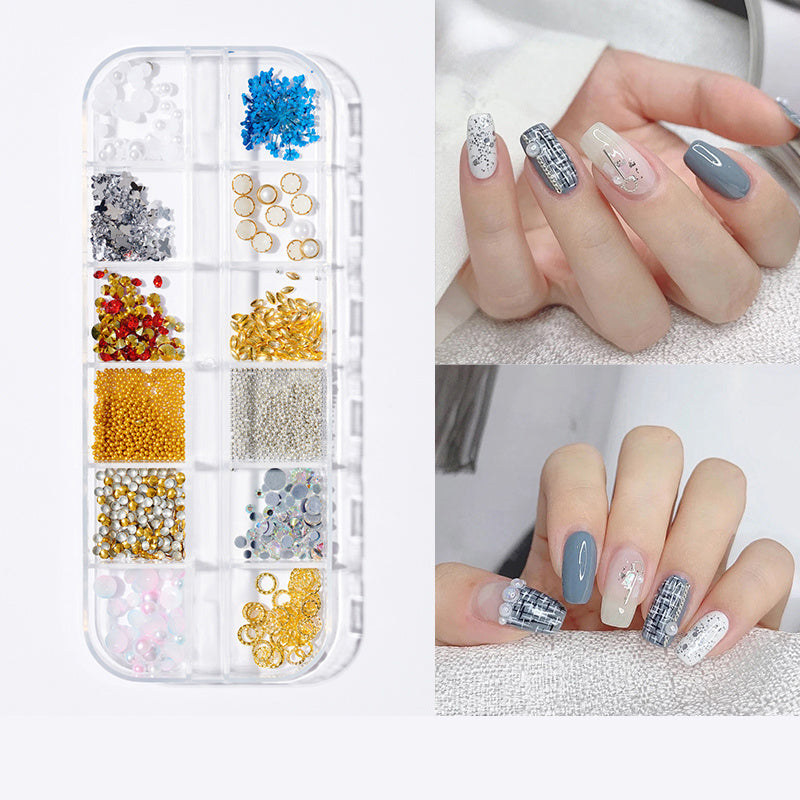 Luxury Manicure Decoration Kit: Pearl Butterfly