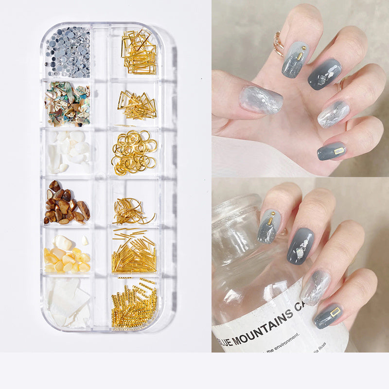 Luxury Manicure Decoration Kit: Pearl Butterfly