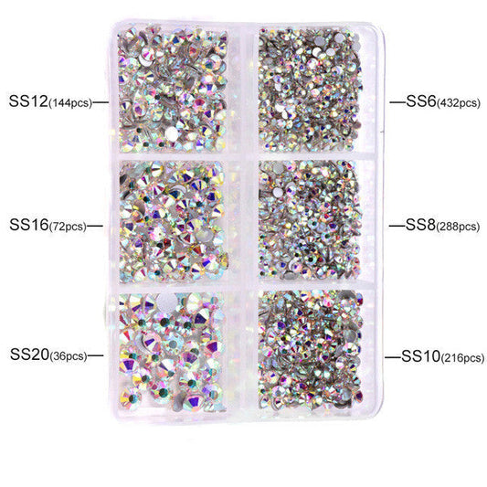 Luxury Glass Gem Nail Decoration Kit