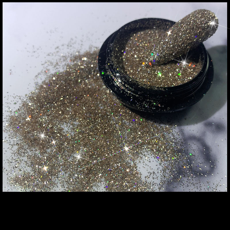 Net Red Vibrato Sparkling Diamond Dust for Nails