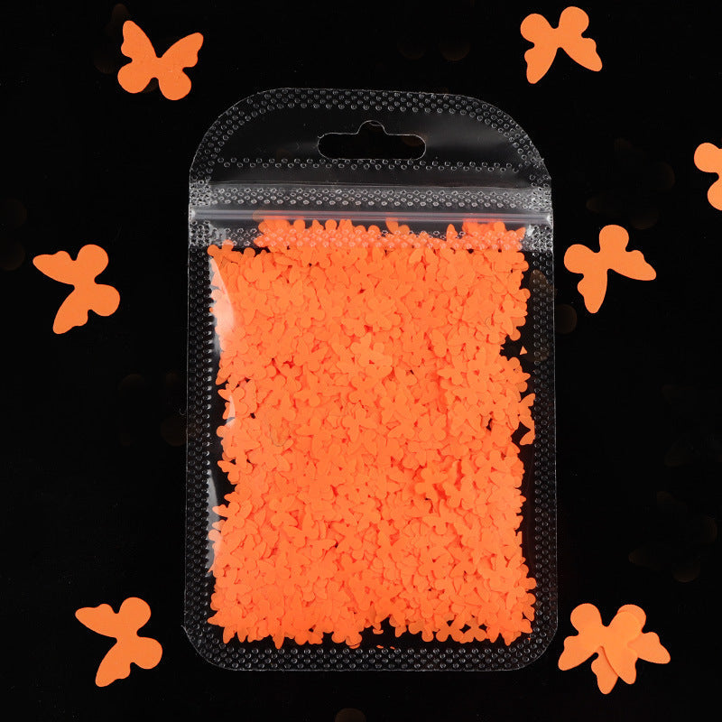 Multicolor Butterfly Nail Decoration Sequins