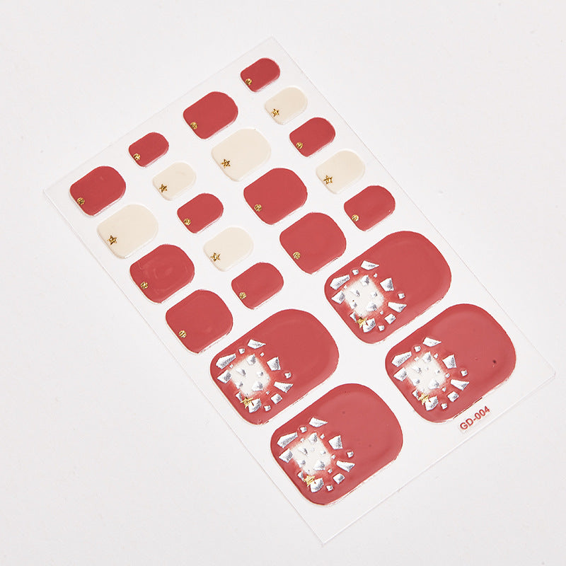 Waterproof Toe Nail Stickers & Decals
