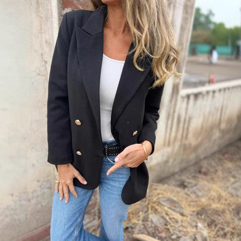 Women's Casual Wool Blazer