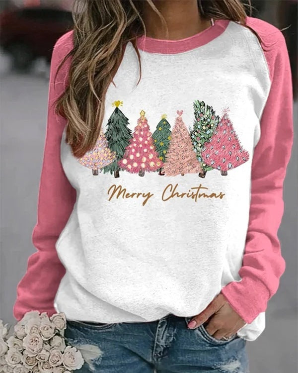 Casual Loose Fit Holiday 3D Digital Printing Sweatshirt