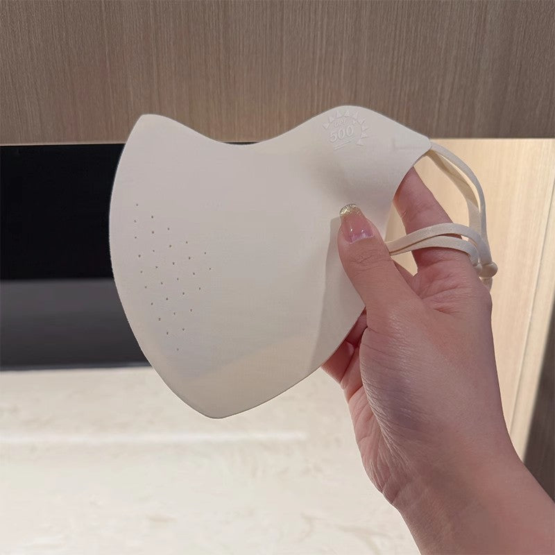 Ice Silk UV Protection Sunscreen Face Mask