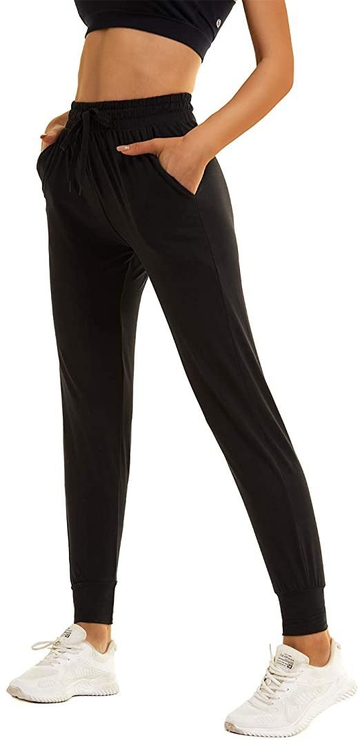 Women's High Waist Tapered Leisure Yoga Pants