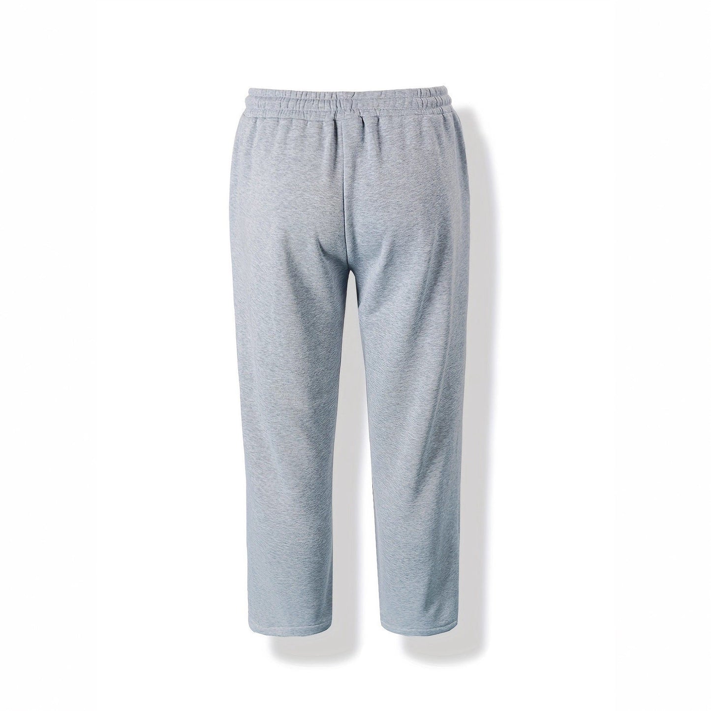 Figure Flattering Drooping Straight Leg Sweatpants