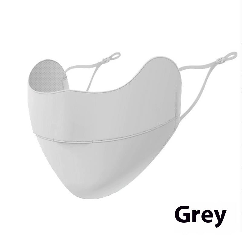 Ice Silk UV Protection Sunscreen Face Mask