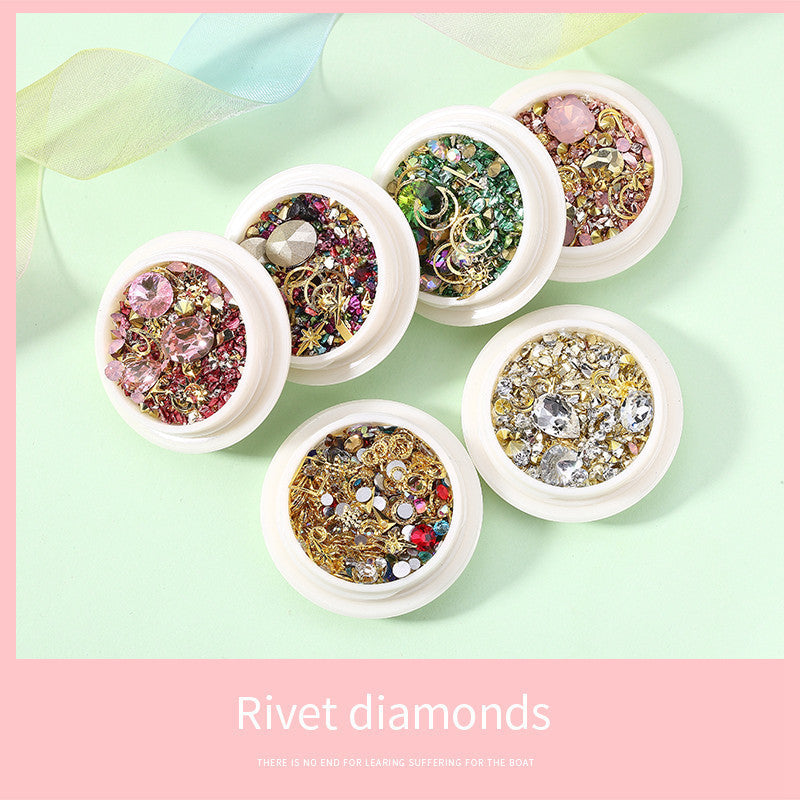 Luxury Nail Decoration Rhinestone and Rivet Kit