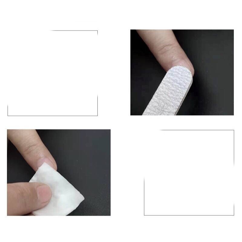 Champagne Matte Finish Press-On Fake Nails