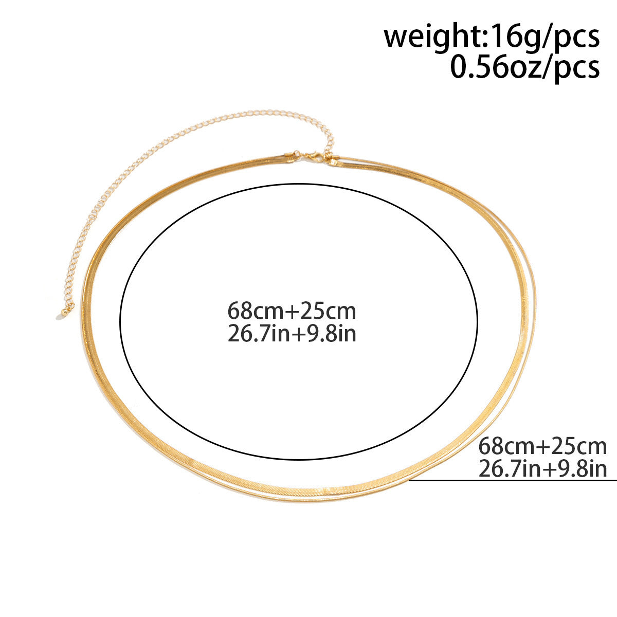 Fashion Metal Tassel Five-Star Layered Belly/Waist Chain Belt